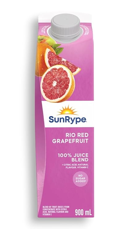 SunRype Fruit Juice, Rio Red Grapefruit, 900ml/30.4 fl. oz.