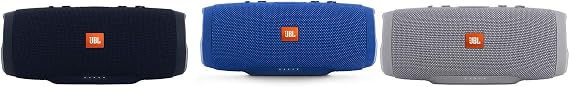 JBL Charge 3, Waterproof Portable Bluetooth Speaker, and Battery Bank