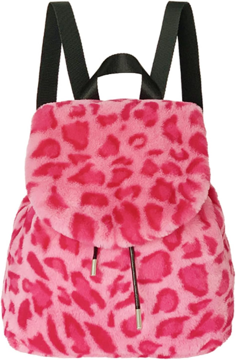 Mini Backpack for Women Y2k Backpack Purse Plush Backpack Y2k Small Backpack Y2k Accessories pink leopard