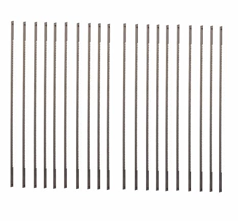 FOXBC Coping Saw Blades for Metal Cutting, 6-1/2 Inch, 24TPI - 20 Pack