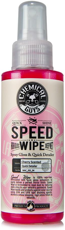 Chemical Guys WAC_202_04 Speed Wipe Quick Detailer (4 oz)