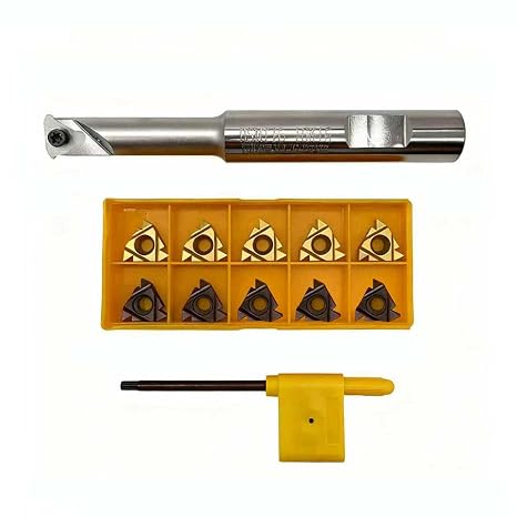 HSMT1616K16 Internal Threading Boring Bar with 16IR AG60 Inserts