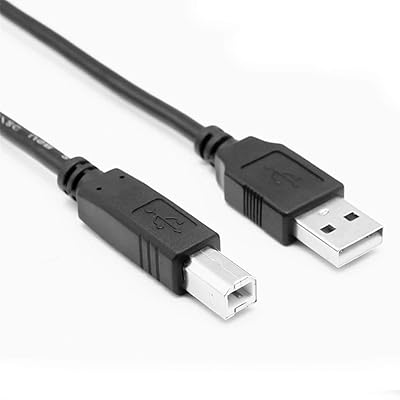 10ft Extra Long Basics USB-A to USB-B 2.0 Cable Replacement Arduino UNO Data Sync Cord for Blue Snowball MIC, Arduino Mega 2560 Rev 3 R3 Microcontroller Cord Microphone,Hard Drive, Printer