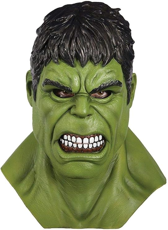 Rubie's Costume Co. Men's Adult Marvel Hulk Overhead Latex Mask