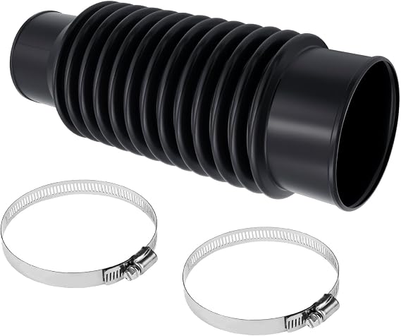 E164000080 Flexible Blower Tube for Echo PB-580T / EB600RT / PB-580 / PB-580H – Premium Replacement Part (Black w/Clamp)