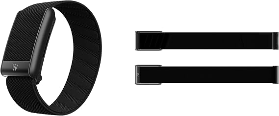 WHOOP Peak Bundle WHOOP 5.0 Health & Fitness Wearable with 12-Month Membership + CoreKnit Wristband 24/7 Activity, Sleep, HRV & Stress Tracker with Healthspan Insights Jet Black