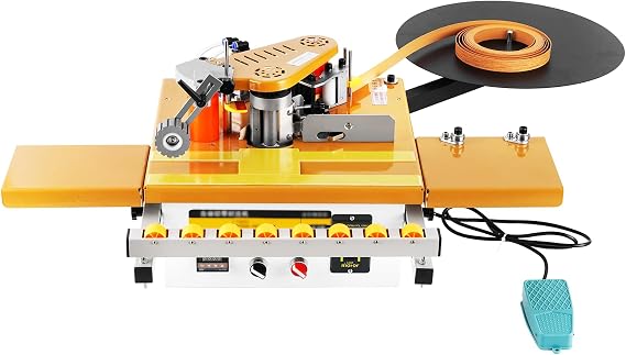 YUCHENGTECH Edge Banding Machine Automatic Tape Breaking Edge Banding Machine With Microcomputer Control 110V