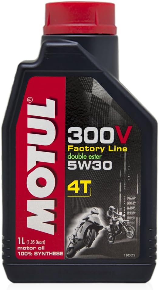 Motul 300V Synthetic Motor Oil - 5W30 - 1 Liter 835911