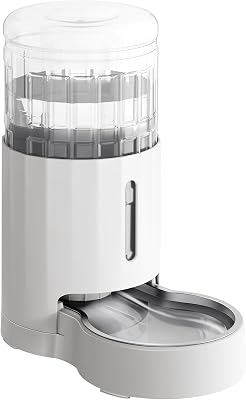 CZPET 4L Pet Water Dispenser Without Electricity Unplugged Automatic Water Bowl Dispenser Gravity Water Dispenser for Cats Water Self Feeder Dog Fountain Dogs Bowl Bottles for Kitten Puppy
