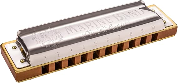Hohner Marine Band Harmonica, Key of G