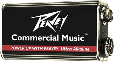 Peavey 9 Volt Batteries For Musical Applications