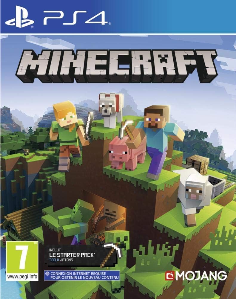 Playstation Minecraft Starter Collection Refresh – PS4(Abdeckung kann variieren)