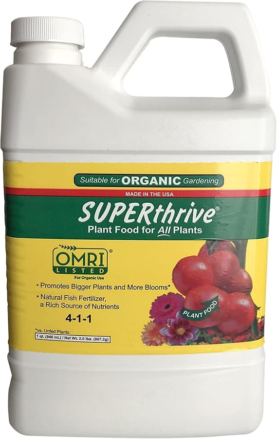 SUPERthrive Liquid Organic All Purpose Plant Food 1 qt.