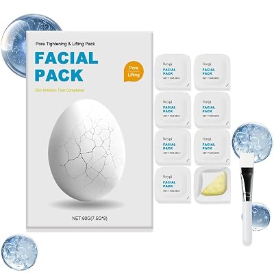 2025 New Zombie Facial Mask, Skin Care Mask, Hydrating Skincare Face Mask, Pore Tightening & Lifting Deep Cleansing Clay Mud Mask, Suitable All Type Skin1Box, 8ea