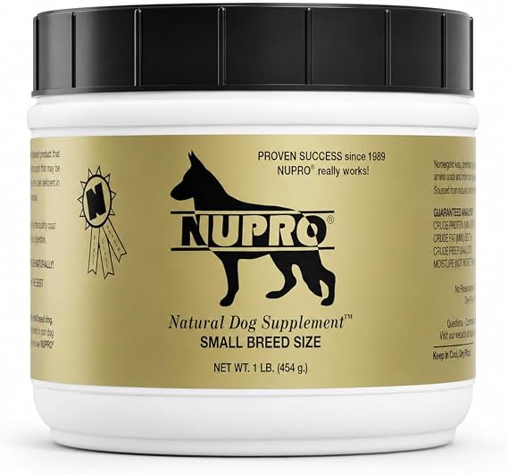 NUPRO Natural Dog Supplement, 1 Pound, Small Breed