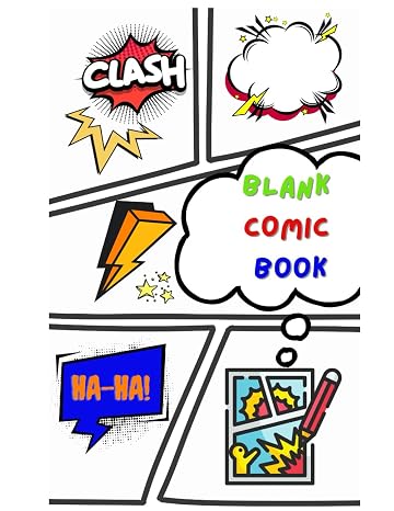 Blank Comic Book