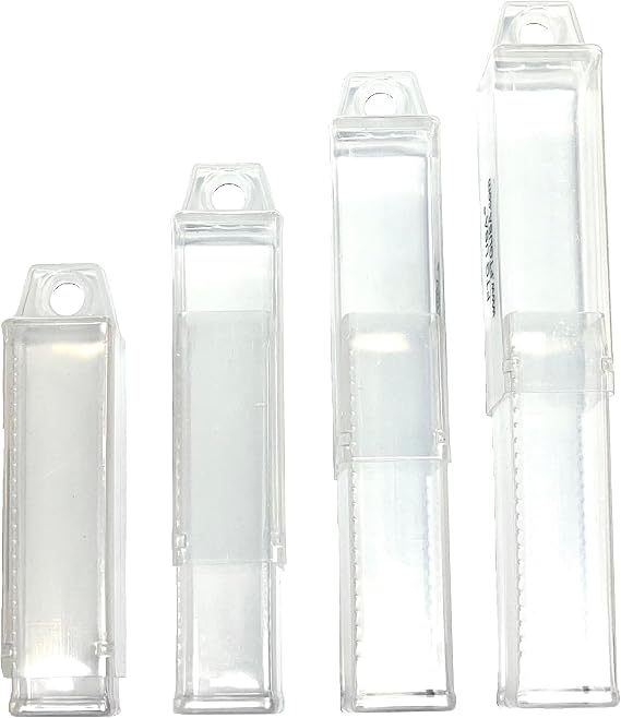 FTG USA Storage Container 4 Piece Medium Size Extendable Plastic Box Used as Storage Case for Countersink and Replacement Drill Bits