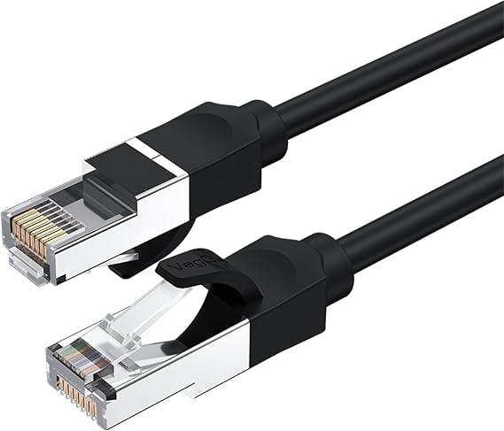 VegGieg Cat6 1000Mbps Gigabit FTP RJ45 Ethernet Ağ Kablosu 10 Metre