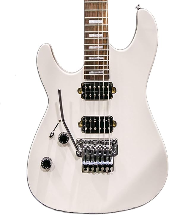 Sawtooth ST-M24 Left Handed Electric Guitar with Floyd Rose, Satin White