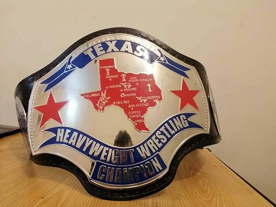 NWA Texas Heavyweight Championship Wrestling Belt (Replica)