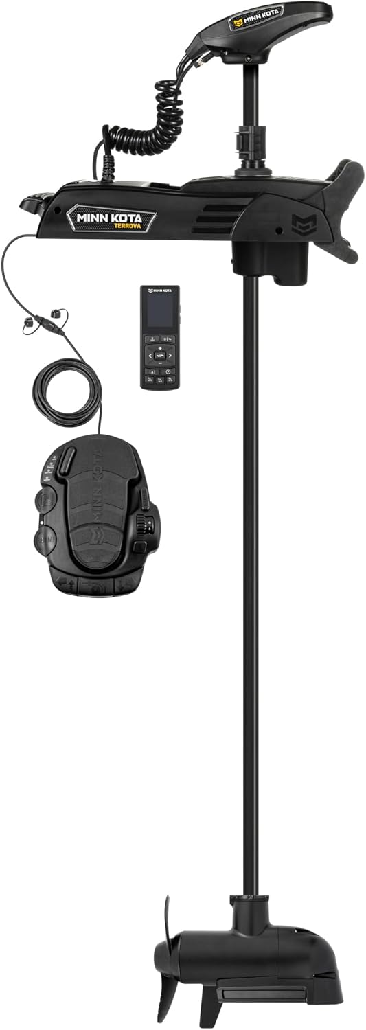Minn Kota 1358212 Terrova Quest 90115 lb. Thrust, 72 Shaft, MEGA Side Imaging, Wireless Remote