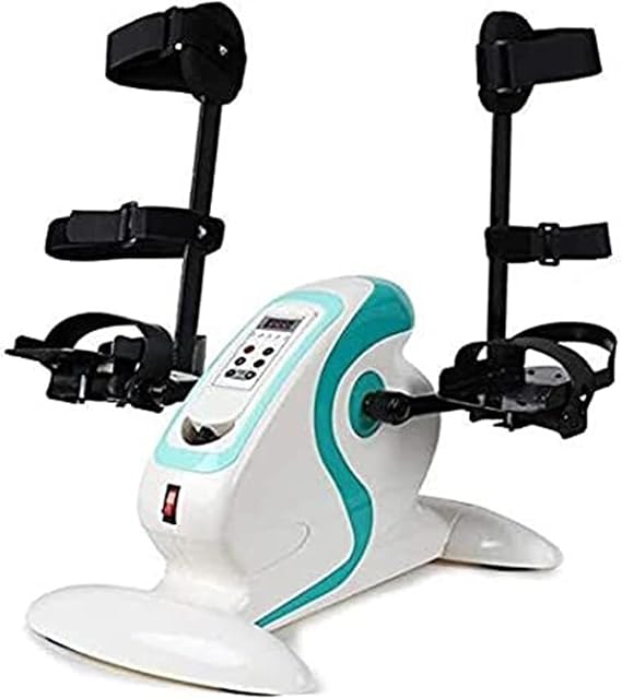 Motorized Electric Pedal Exerciser, Motorized Exercise Cycle/Bike for Handicapped Disabled - Electric Pedal Exerciser with Leg Protector Bracket.