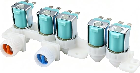 DC97-15459G Washer Water Inlet Valve Replacement Replaces AP5623056, PS4220861 Compatible with Samsung WA45, WA48, WA50, WA52, WA54, WA56 Series Washing Machines