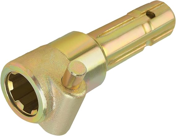 6 Spline PTO Extender for Tractor, PTO Adapter with 1 3/8in 6 Spline Female and Male, Quick Connect for Power Output Extension, Suitable for Various Tractors