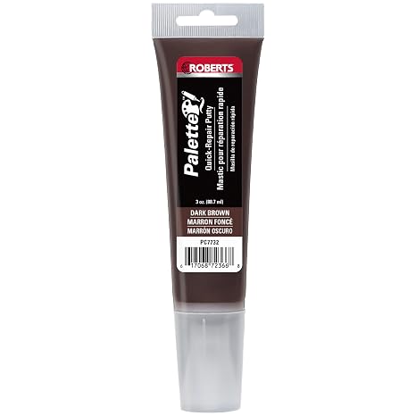 Roberts Palette Quick-Repair Putty for Wood, Laminate & Vinyl - Dark Brown