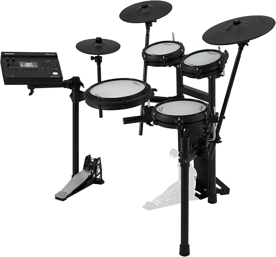 Roland TD313 V-Drums | Compact 3 Series V-Drum Kit | V31 Sound Module | Advanced Sound Technology | Upgraded Pads & Accurate Cymbal Triggering | Integrated Coach Mode | Expanded I/O Features