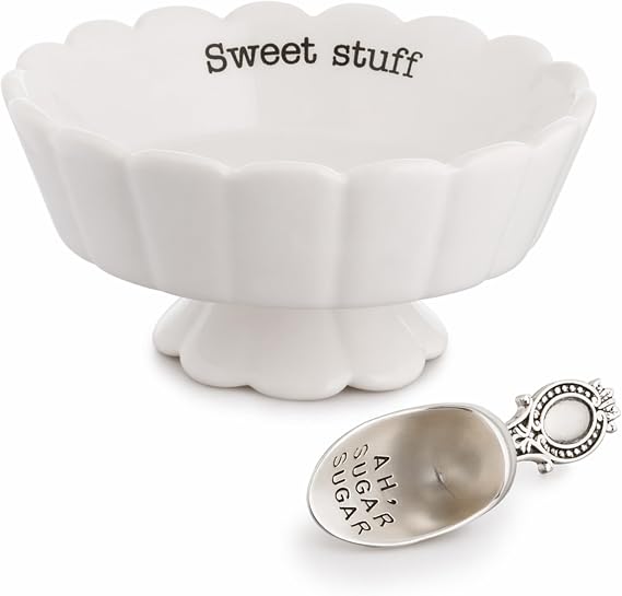 Mud Pie Candy Dish Set Sweet Stuff, Candy Bowl