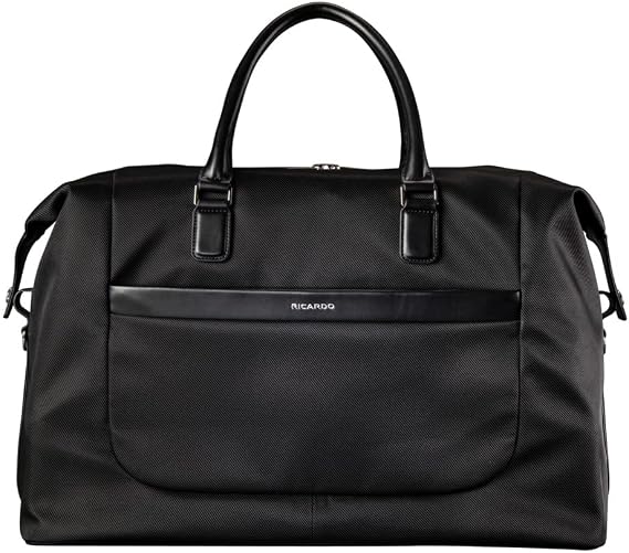 Ricardo Beverly Hills Rodeo Drive 2.0 Softside, Lightweight, Unisex, Stylish, Black, 20-Inch Weekender Duffel