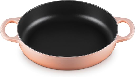 Le Creuset Enameled Cast Iron Signature Everyday Pan, 11", Peche