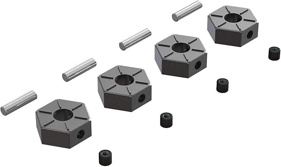 ARRMA Wheel Hex Metal 12mm (4), ARAC9473