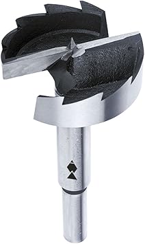 Fisch 3-1/8" Multi-Spur Bit Best Drill Bit for Wood, Provides Precise Flat-Bottomed Holes High Performance Design with Center Point, 2 Cutters and 2 Spurs FSA-010579 Made of Tool Steel Made in Austria