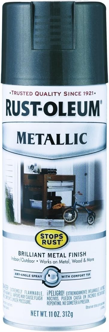 Metallic Spray Paint, Dark Bronze, 11-oz.