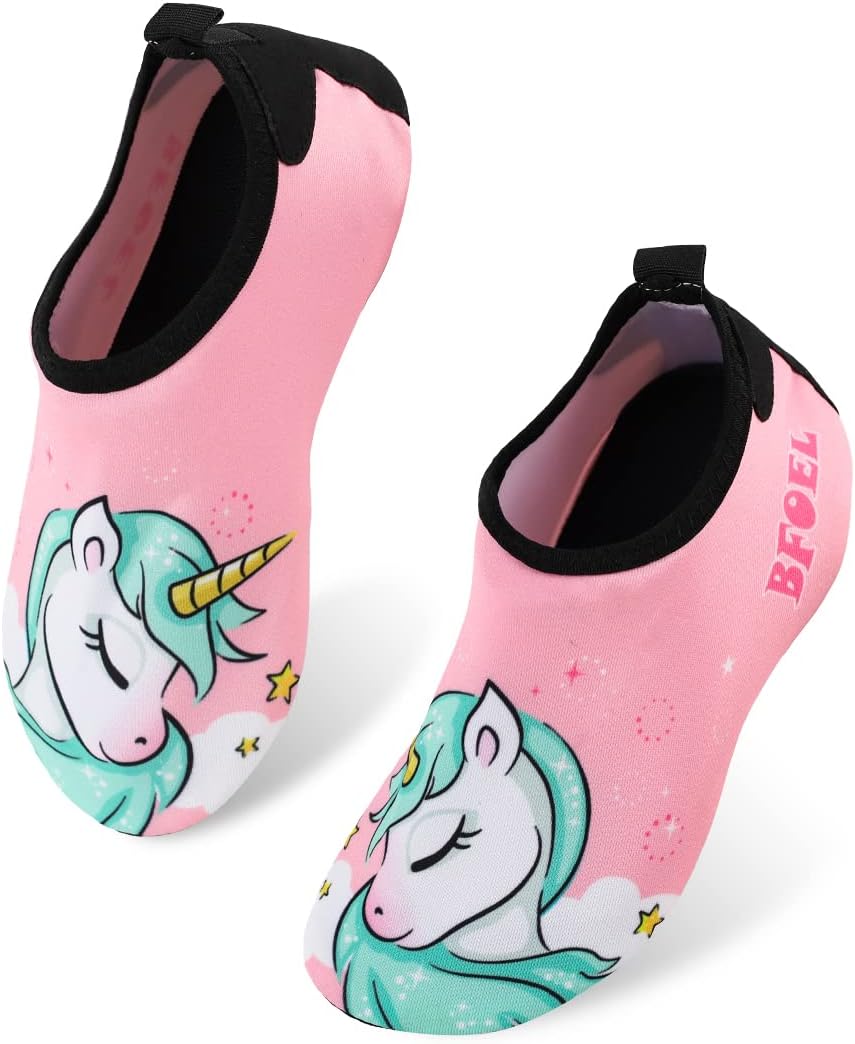 Kids Water Shoes for Toddler Boys Girls Big Kids Water Shoes Swim Socks Quick Dry Non-Slip Water Beach Aqua Sports Shoes