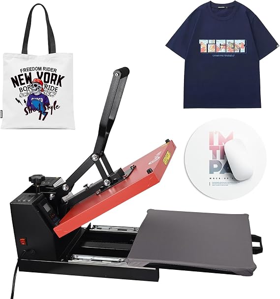 ColorSub 15" x 15" Heat Press Machine, T-Shirt Press Sublimation Printer
