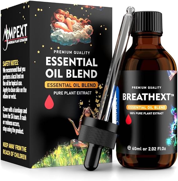 Breathext Essential Oil Blend, Select Grade, 60ml