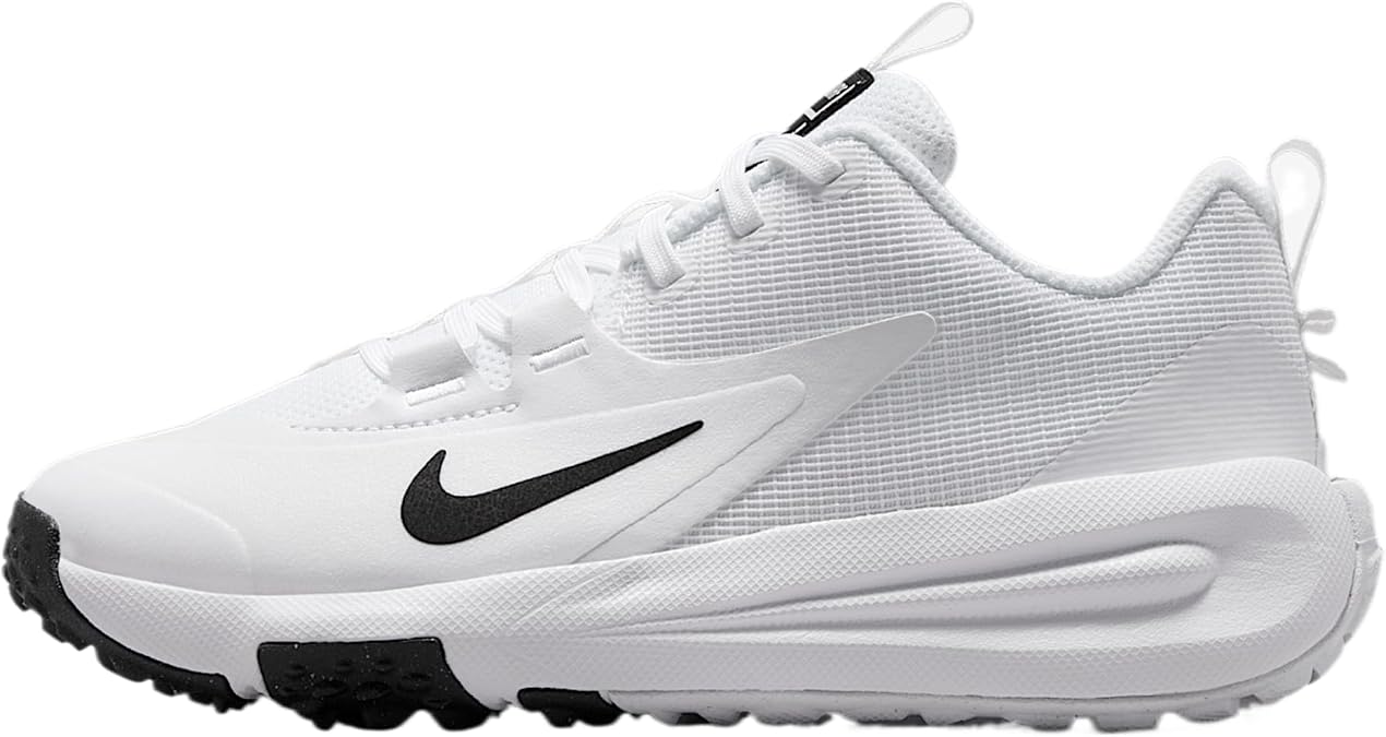 Nike Cross Turf Big Kids' Shoes (White/Black)