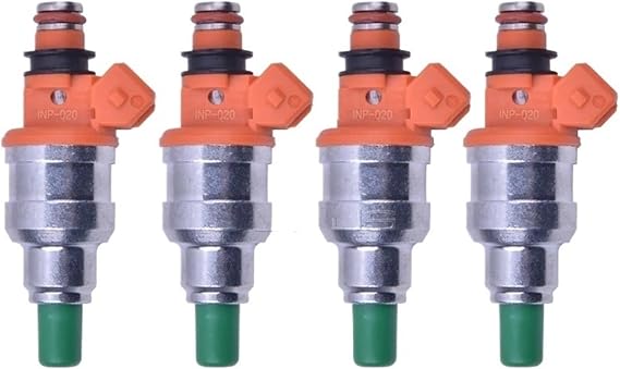 4X 560cc Fuel Injector INP-020 Compatible For Mitsubishi Lancer 3-5 Ohm Evo 5-9 MDL560 Gasoline Car Low Impedance Nozzle