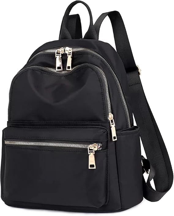 Backpack Purse for Women, Anti Theft Backpack Fashion Backpack Purses, Womens Backpack Purse Travel Purse, Travel Backpack Satchel Handbags Ladies Shoulder Bags Cute Backpack (Black)