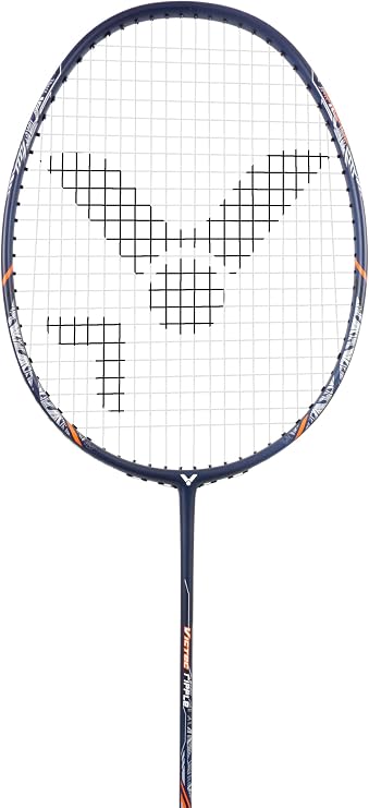 Victor VICTEC Ripple Badminton Racket - Grey/Silver 4 Grip