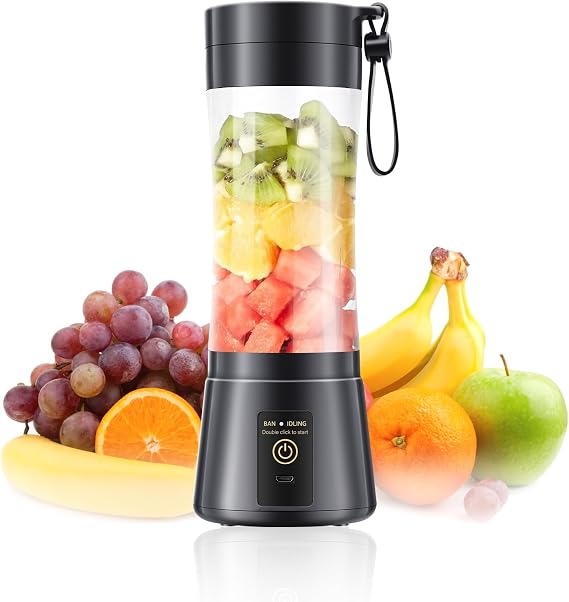 Personal Size Travel Portable Blender - Mini Shakes & Smoothies Blender
