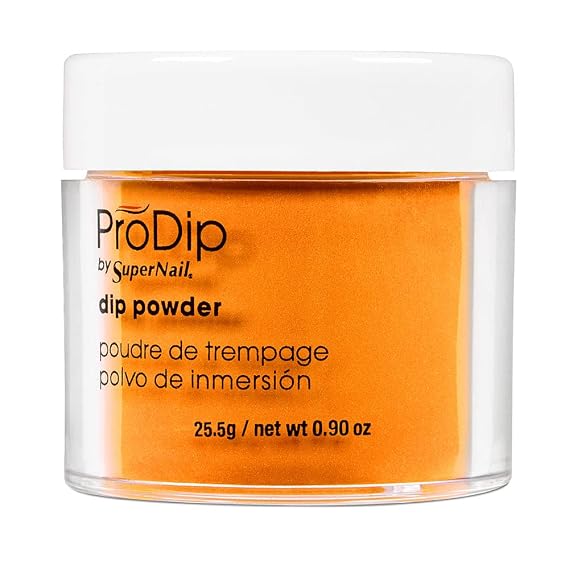Supernail Prodip Colored Acrylic Dip, Amazing Apricot, 0.9 Ounce
