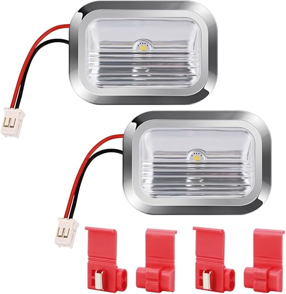 2 Pack W11462342 Refrigerator LED Module Assembly Replacement Refrigerator light for Whirlpool Kitchenaid Kenmore W10843339 W10908166 W10607479 | Compatible with Whirlpool Kitchenaid W10607479 W10843339 W10908166 4959065 AP6989197 PS16218086