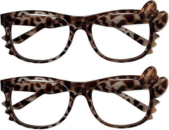 2 Pieces Glasses y2k for Women, Cheetah Print Glasses, Retro Trendy Womens Oversized Shades Cool Y2K Fashion Sun Glasses