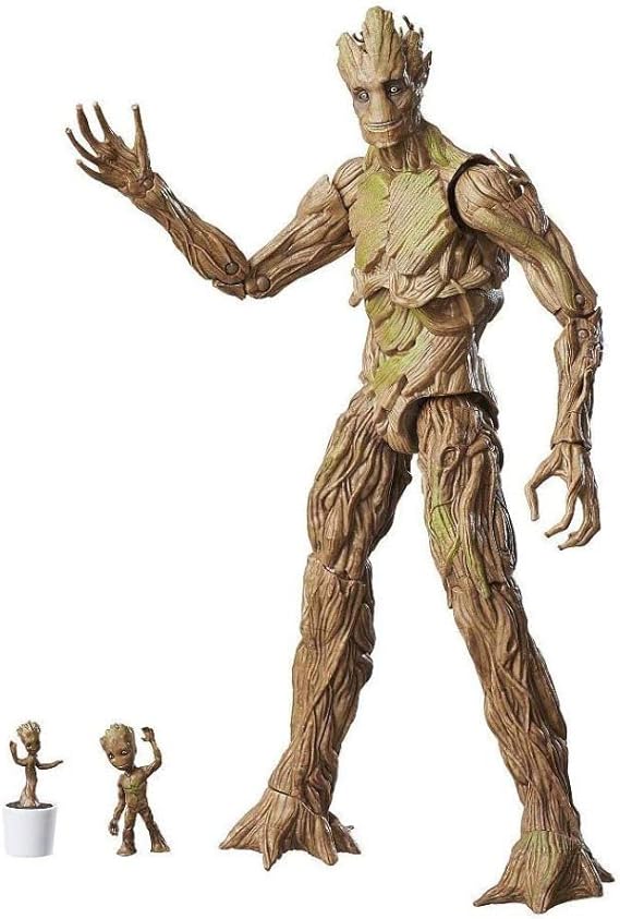 Guardians of the Galaxy Marvel Legends Groot Evolution Action Figures Set - Exclusive | Marvel Legends Guardians Of The Galaxy 8 Inch Action Figure Exclusive - Groot Evolution Exclusive
