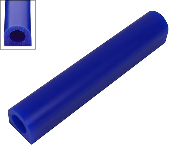 Wax Ring Tube - Blue Small Flat Side Medium-Hard Carvable Jewelry Ring Making Lost Wax Casting (FS-1)