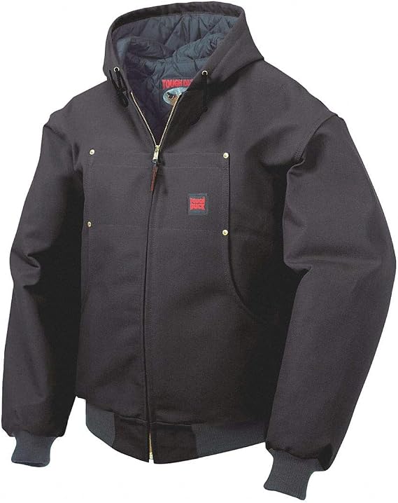 Tough Duck Men's Hooded Bomber Jacket